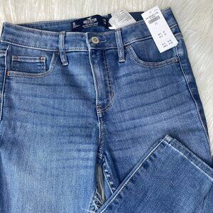 Holster jeans women’s super skinny 3S 26x26 high rise blue stretch NWT